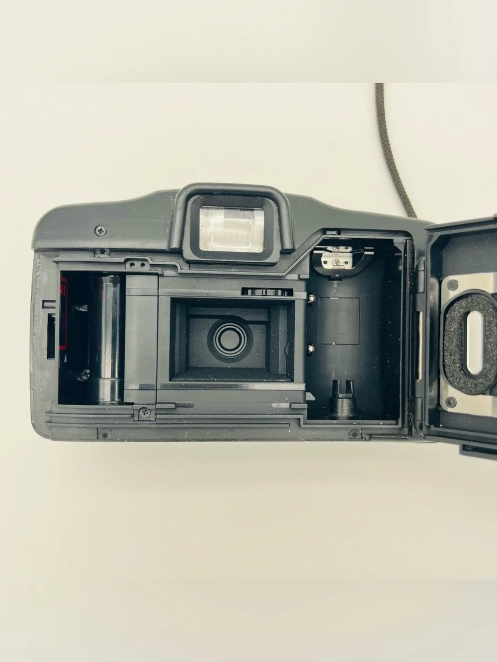 Canon Snappy LX II 35mm Point & Shoot Film Camera Vintage Built in Flash. Tested
